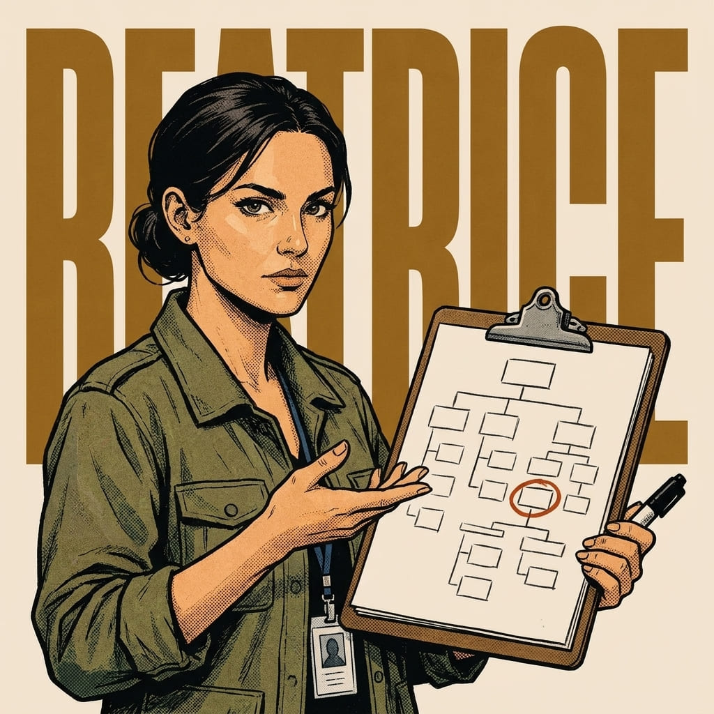 Beatrice, Information architecture