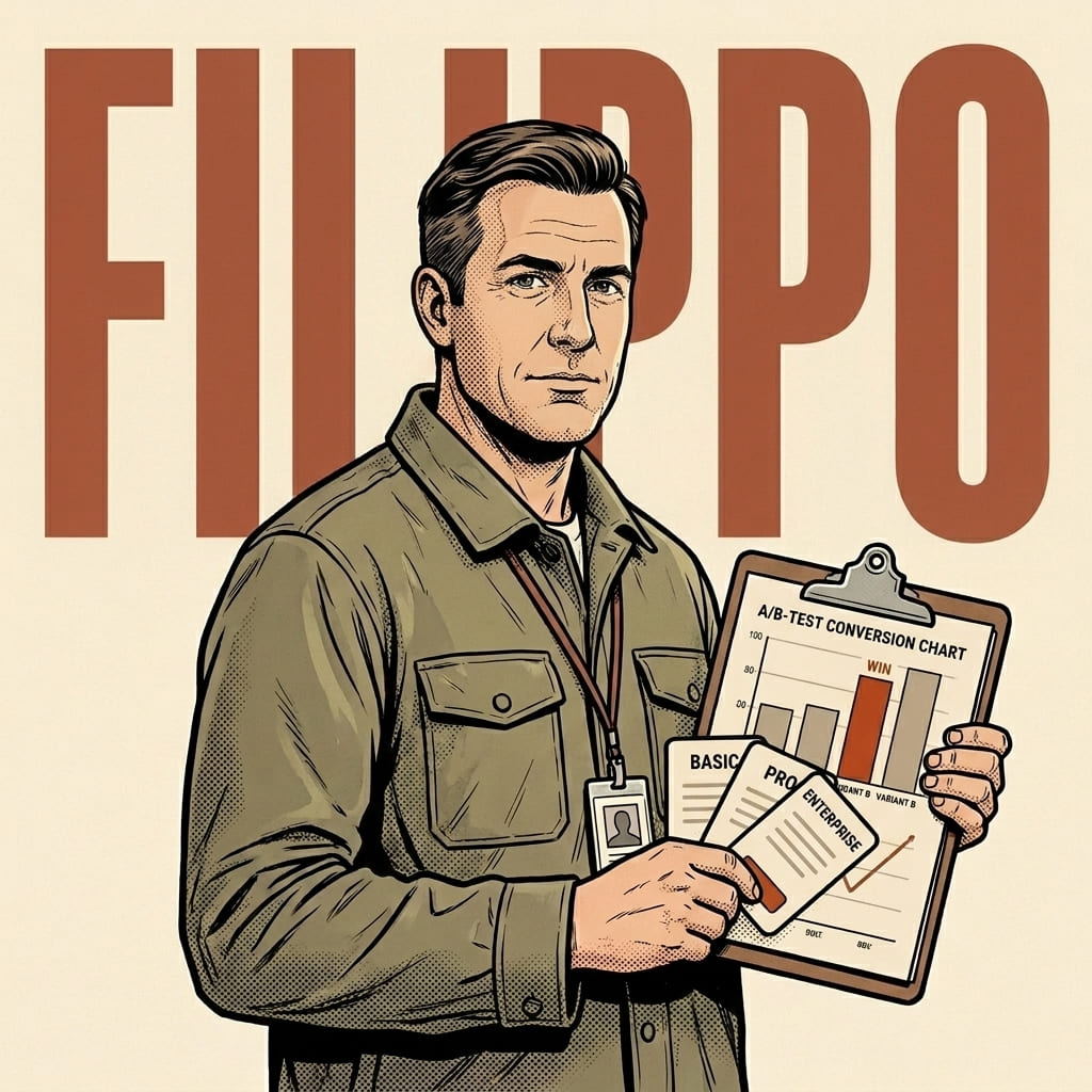 Filippo, Pricing & conversion analytics