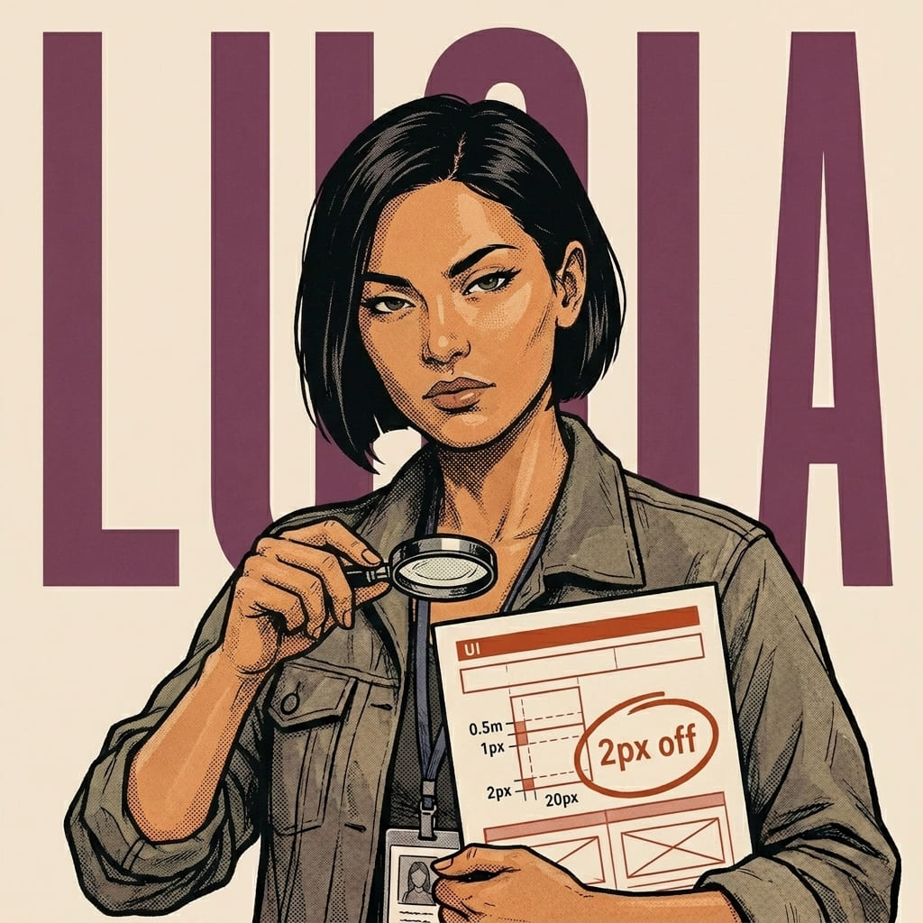 Lucia, Design QA & specification