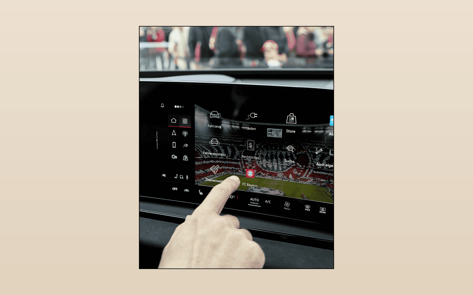 Audi Android Automotive screenshot