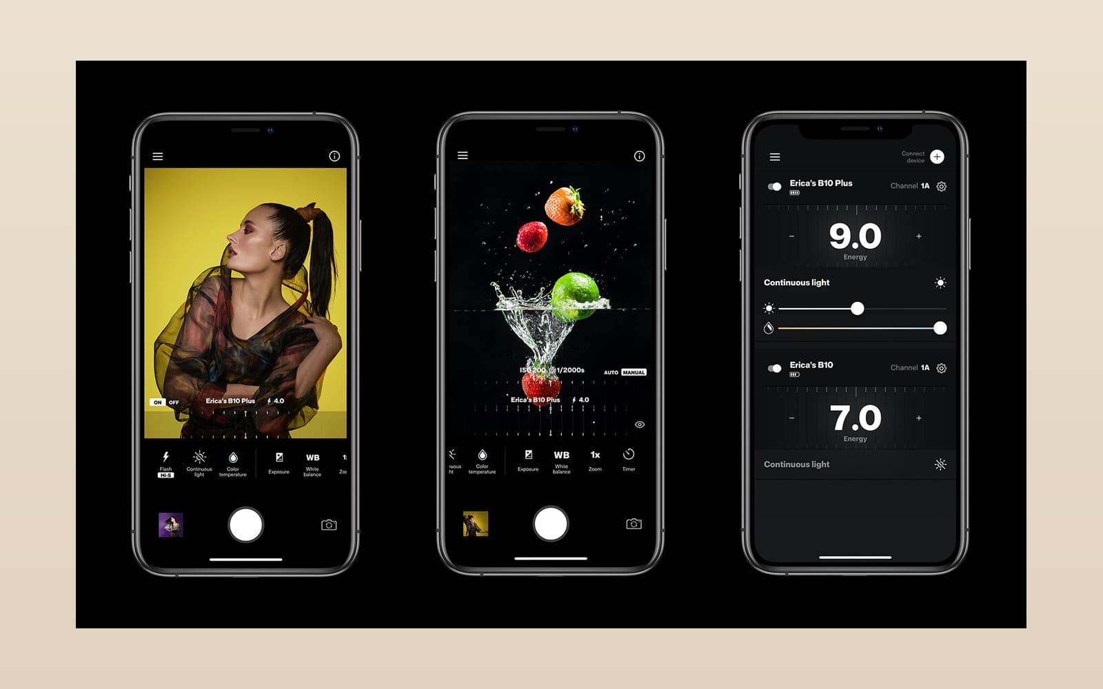 Profoto Camera screenshot
